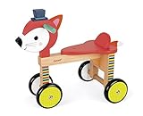 Janod - J08010 - Porteur Renard Baby Forest Bois