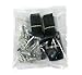 Anti-tip TV/Furniture Straps by Tootsy Boo, long 25mm VESA screws to fit latest TVs, money back guarantee if screws do not fit