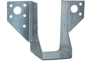 BPC Fixings MTH/380 Galvanised Multi Truss Hanger 5-Piece Set, 154 mm Length x 75 mm Width