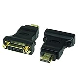 DVI-D Adapter Digital (DVI Dual Link Belegung 24+1) zu HDMI