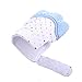 Produktbild 1PCS Silikon Baby Teether Molar Gloves Teething Spielzeug Food Grade non-toxic (Pink) 10 * 6.5 cm Cielo blu