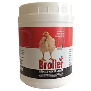 REFIT ANIMAL CARE Broiler Weight Gainer & Growth Promoter for Poultry, 1 Kg, Broiler+