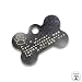 Produktbild Hundemarke mit Gravur - ID Tag - Adressanhänger - Adressschild - Individuelle - Personalisiert - Diamantgravur (Silber)