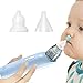Produktbild XPTJL Elektrischer Nasal Aspirator für Baby Nasensekretsauger elektrisch Nasensekretsauger, LCD Bildschrim mit Licht und Musik, Sicherer und Schneller, Tragbar Nasensauger, Batteriebetrieben,Blue