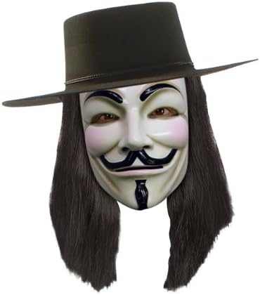 V for Vendetta Adult Wig Costume Accessory