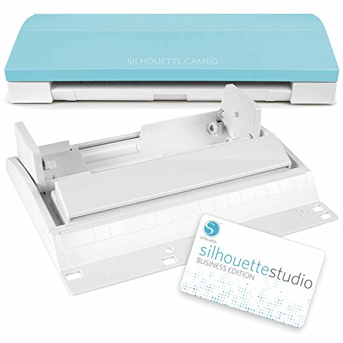 Preisvergleich Produktbild Silhouette Cameo 3 Teal + Rollenhalter + Business Edition Sofware