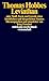 Leviathan oder Stoff, Form und Gewalt eines kirchlichen und bürgerlichen Staates (suhrkamp taschenbuch wissenschaft) by Iring Fetscher, Thomas Hobbes