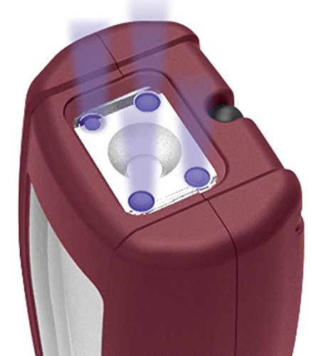 Kraftwerk LED-Akku-Handlampe, Werkstattlampe 8+1 SMD + 4 UV-LEDs - 3