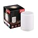 Produktbild Excelvan Mini Bluetooth Lautsprecher Musik Lampe Taste Tragbar Nachtlicht intélligente mit 3 Leuchtmodi Halterung Micro SD Card