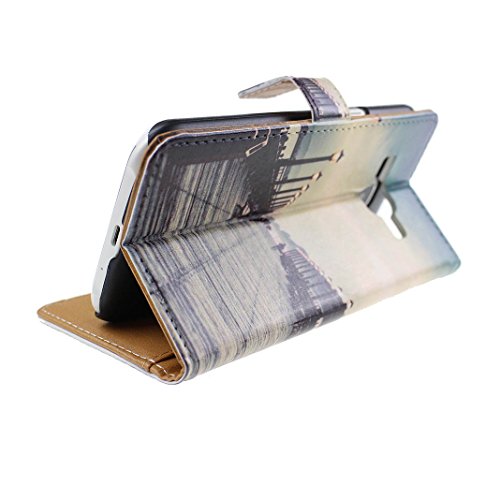 H  lle Galaxy J1 2015  Galaxy J1 2015 Bumper  Galaxy J5 2015 Flipcase  Galaxy J1 2015 Wallet Case  Moon mood   PU Leder Schutzh  lle f  r Samsung Gala