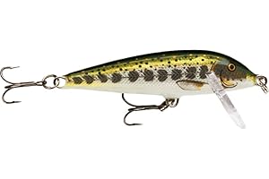Rapala - Esca da pesca CountDown - Attrezzatura da pesca con costruzione in balsa - Esca da pesca d'acqua dolce - Made in Estonia