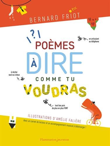 couverture de : Po&egrave;mes &agrave; dire comme tu voudras