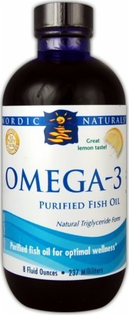 Nordic Naturals - Omega-3 líquido purificado pescado aceite limón - 8 oz.