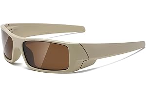 TIANYESY Polarized Sunglasses Men Womens Trendy Retro Rectangular Wrap- Ideal for Outdoor Adventures