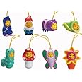 Disney Winnie the Pooh - Peek a Pooh Garden Series Set of 8 -- Cell Phone Charms - Vending Machine Toys