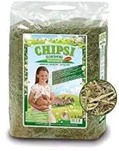 HANU Chipsi Sunshine Meadow Hay for Rabbits 1 KG New 032