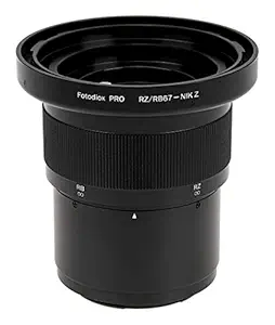 Fotodiox Pro Lens Mount Adapter Compatible with Mamiya RB67/RZ67 Mount Lens to Nikon Z-Mount Mirrorless Camera Body with Built-in Focusing Helicoid