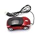 Produktbild LED Car Shaped verdrahtete optische USB-Maus für LaptopAuto leichte Maus