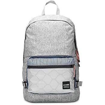 pacsafe backpack theft anti daypack liters slingsafe tweed lx400 cm casual grey