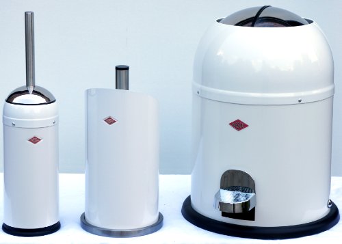 Preisvergleich Produktbild Wesco Bad-Set 3teilig weiss