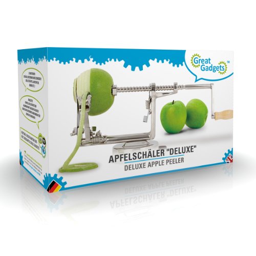 GreatGadgets 1868 Apfelschäler „Deluxe“, aus gehärtetem Aluminium - 3