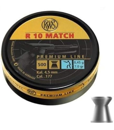 R10 Match Rifle .177/4.50mm Air Gun Pellets (500ct) : Amazon.co.uk