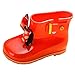 Produktbild Heligen Kinder PVC Baby Stiefel Mädchen Nette Gelee Bowknot Regen Schuhe Rot/Rosa / Schwarz Wasserdichte Stiefeletten