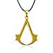 Produktbild Papapanda Halskette für Assassin's Kette Assassins Credo des Assassinen Black Flag Symbol der Assassinen gold