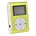Produktbild MOKE Neuer Miniclip-Metall-MP3-Player mit LCD-Bildschirm + Micro / TF-Slot Mp3-Speicher erweiterbar bis 16GB (ohne Speicher & SD-Karte)(GRÜN)