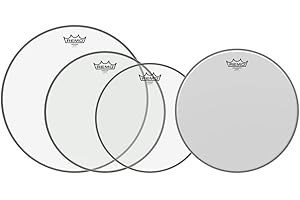 Remo Percusión Pro Pack Emperor Transparente 12", 13", 16" + free 14" PP-0250-BE-GW