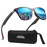 Gafas de sol hombres mujeres Con un diseño ergonómico especial, garantiza una experiencia de uso cómoda.Nuestras gafas de sol polarizadas no solo tienen un estilo moderno sino que también tienen el Diseño Humanizado Ajuste la piel de su oreja y la cabeza perfectamente.Y hazlo más cómodo cuando lleves nuestras gafas de sol.