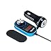 Produktbild Milool Bluetooth KFZ Auto FM Transmitter, universal usb Radio-Adapter MP3-Player Bluetooth-Freisprechen mit Mikrofon , Rauschunterdrückung für iPhone, iPod, iPad und andere Gerät,schwarz