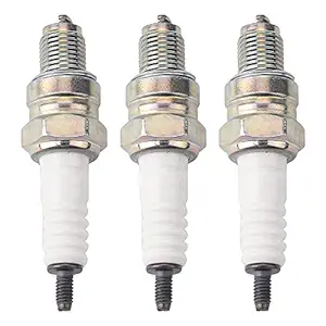 Breynet A7TC A7RTC ATV Spark Plug Compatible With CR7HSA Sportrax 90 TRX90 XR100R XR80R XR70R XR50R Go Karts Parts (Pack of 3)