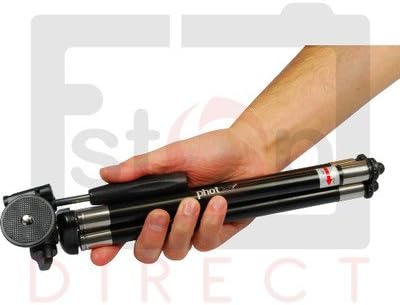 Smallest Full Size Pocket Travel Tripod 8 levels Fully Extendable for Compact Digital or SLR Cameras - A Superb Traveller Tripod with Ball head for maximum versatility. Latest version 2 - Nov 2011