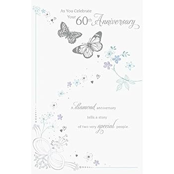 60th Wedding Anniversary Card: Amazon.co.uk: Office Products