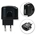 Produktbild USB Ladeadapter (220V - 240V) für Philips GoGear Azure / Muse / Raga / Vibe / SA-Serie
