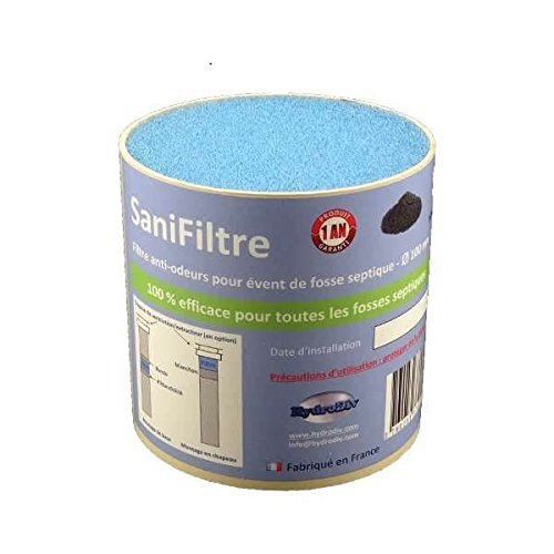 Filtro de olores activado cartucho de carbono para la lucha contra tanque séptico