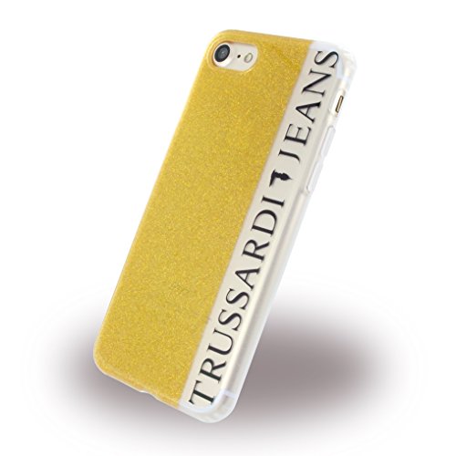 Preisvergleich Produktbild TRUSSARDI tru7glitterg iPhone 7 Gold
