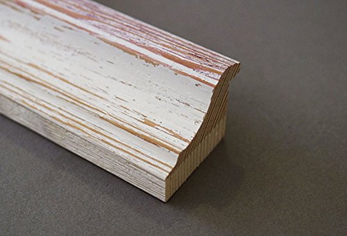 Spiegel Wandspiegel Badspiegel – Bari Beige Weiß Rot 4,2 – handgefertigt – 200 Größen zur Auswahl – Shabby Chic, Landhaus – 80 x 140 cm AM - 6