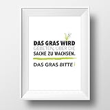 Das Gras bitte