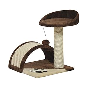Rascador Gato Altura 40cm Arbol Poste para Arañar 36x36x40cm Juegos Gatos