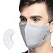 Produktbild Lyanty Anti-Verschmutzung Mundschutz Maske Staubschut Anti-Allergie Maske PM2.5 Waschbar aus Baumwolle Maske Austauschbar Filter (1 Maske + 8 Filter)