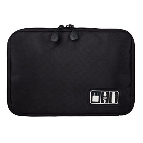 Waterproof Outdoor Travel Kit Nylon Cable Holder Bag,cable tidy bag,cables bag,camera accessories bag,Electron