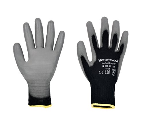 Honeywell 2400251-09/SP Perfect Poly Black, Size 9 Carded - 2