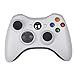 Produktbild Spiel Wireless ControllerCamKing Xbox 360 Wireless Bluetooth Controller Neue Drahtlose Entfernten Pad-Game-Controller für Microsoft Xbox 360 PC/Windows 7 XP Whit Joypad (Weiß)(Weiß)