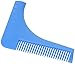 Produktbild Beard Shaping-Tool & Kamm, SUNNIOIR Beard Kamm Styling und Shaping Vorlage Werkzeug für perfekte Symmetrie Linien &