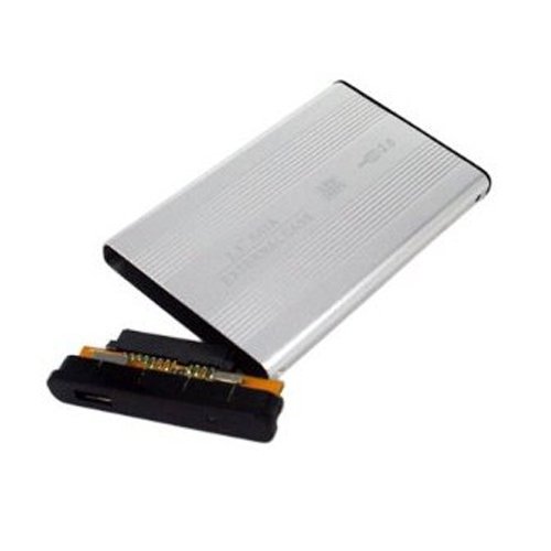 Sonline 2,5 „USB 2.0 SATA Festplatte HDD Case Etui Schutzschale Gehaeuse - 5