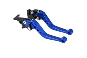 ELEROSE EBTOOLS Dr 650 Handle Levers-Ein Paar 22 Mm 7/8" Cnc Aluminium Universal Kupplungstrommel Bremshebel(Blau)