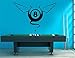 Produktbild wandaufkleber 3d Wandtattoo Schlafzimmer Billard Pool Game Aufkleber Snooker Sportdekoration Muursticker