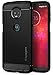 Produktbild Spigen Rugged Armor Moto Z3 Play Hülle (M22CS24513) Karbon Look Elastisch Stylisch Handyhülle Soft Flex TPU Silikon Schutzhülle Case [Schwarz]